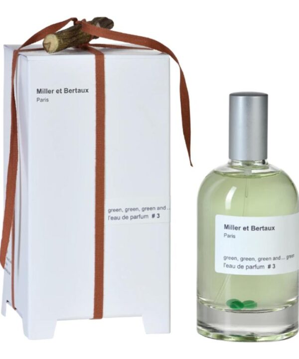 Miller et Bertaux L'eau de parfum No 3 Green парфюмерная вода 100мл