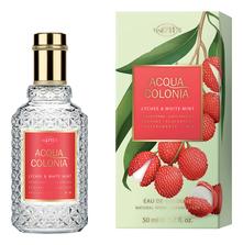 4a2af765620a70001c89fbadcf07a6a5 Maurer & Wirtz 4711 Acqua Colonia Lychee & White Mint одеколон 50мл — изображение 1