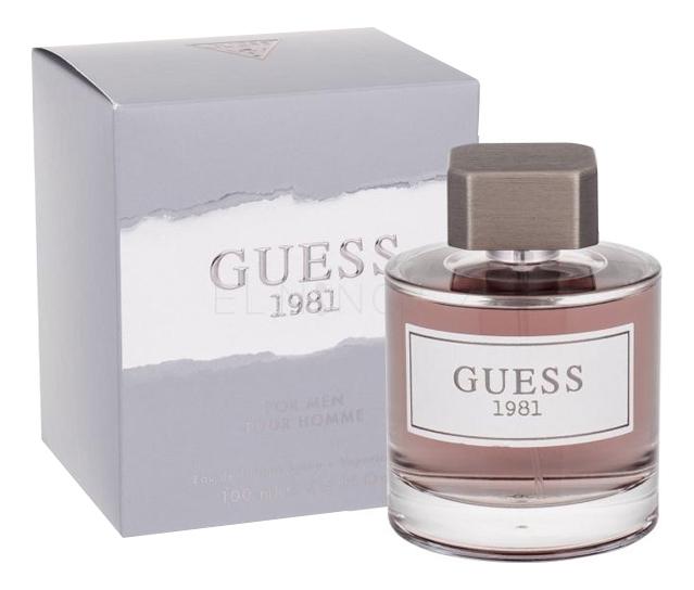 7bebe0e8bb9fd01f517493bf63861f6c Guess 1981 For Men туалетная вода 100мл — изображение 1