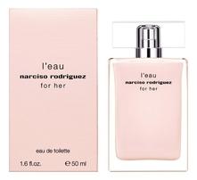 7d3eadbb6700aa3e4eaff5b1f85ac899 Narciso Rodriguez L'Eau For Her туалетная вода 50мл — изображение 1