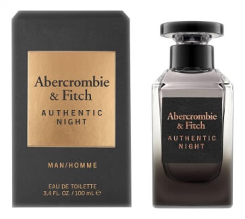 cae2658a57e2c9f77de29ef8f26ea0c2 Abercrombie & Fitch Authentic Night Man туалетная вода — изображение 1