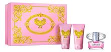 Versace Bright Crystal набор (т/вода 50мл + лосьон д/тела 50мл + гель д/душа 50мл)
