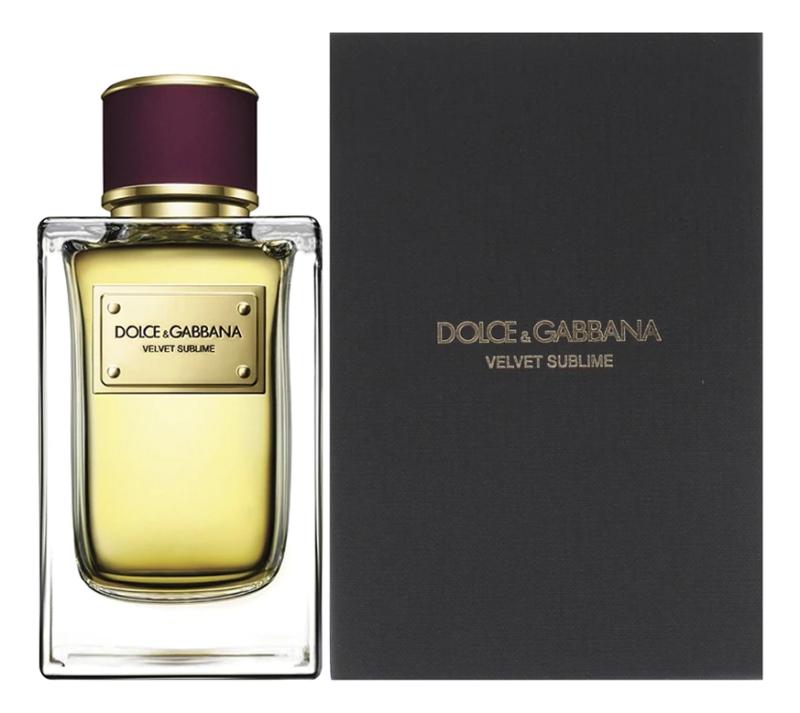 deff353154c227626d15879f26068e6d Dolce & Gabbana Velvet Sublime парфюмерная вода — изображение 1
