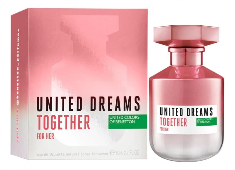 ee7974450c3a4172610e06b4686cd765 Benetton United Dreams Together For Her туалетная вода — изображение 1